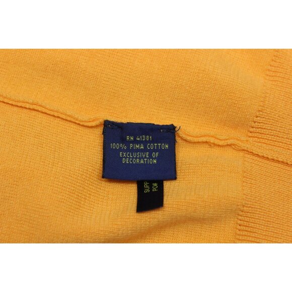 Polo‎ Ralph Lauren men's knit pima cotton v-neck pullover sweater XL - Picture 10 of 12